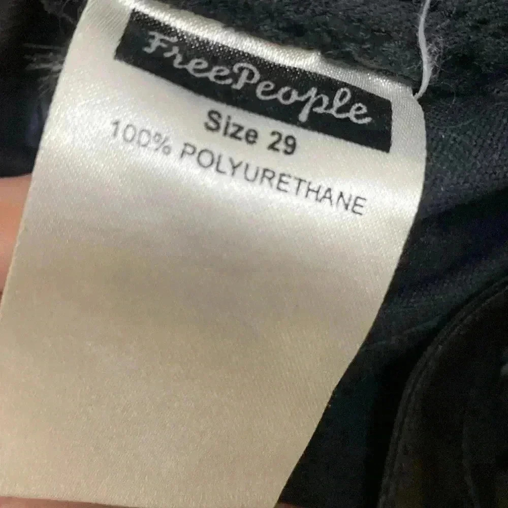 Free People Faux Leather Pants - Picture 5 of 5